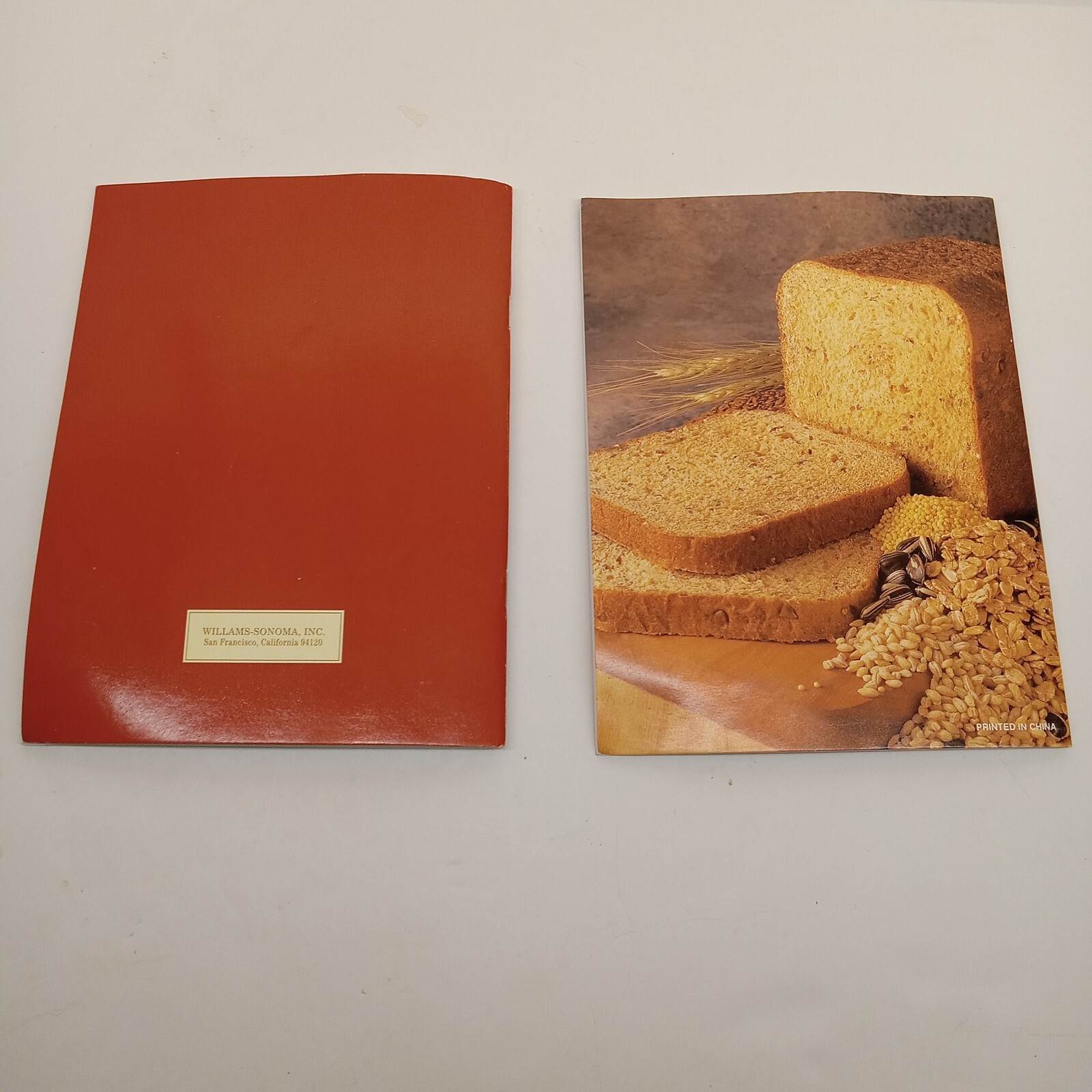 Williams Sonoma Bread Maker Manual And Recipe Book WS0598 eBay