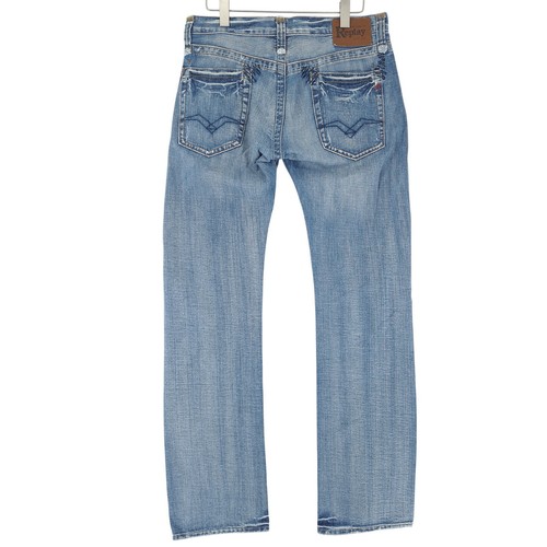 Replay Jeans Sabik Herren Regular Straight Jd6 Größe W33 L36 - Bild 4 von 8