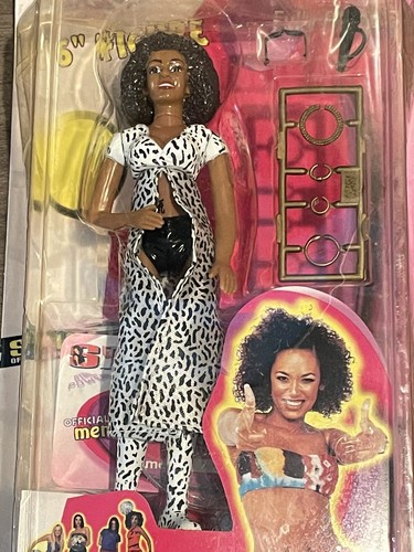 SPICE GIRLS Melanie Brown SCARY 6" Poseable FIGURE 1998 TOYMAX Doll NEW SEALED - Picture 2 of 5