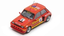 Spark Model S5558 RENAULT 5 TURBO N.4 5th EUROPA CUP 1984 MASSIMO SIGALA 1:43