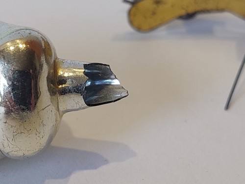 Soviet very old glass Christmas toy. Hare. USSR New Year - Picture 18 of 20