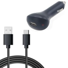 Cable USB Car Charger MicroUSB Power Adapter Cord DC Socket for Cell Phones
