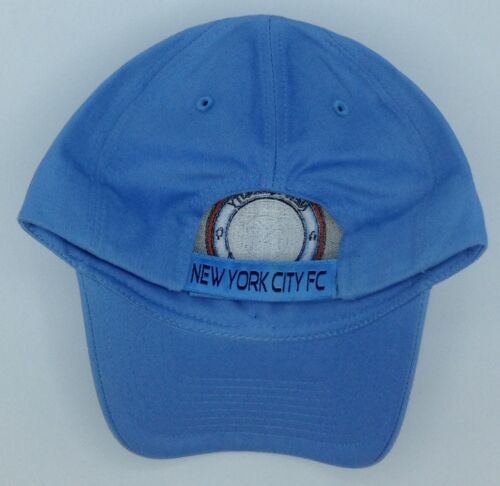 MLS New York City FC Structured Curved Brim Adjustable Fit Cap Hat Beanie NEW! - Picture 2 of 3