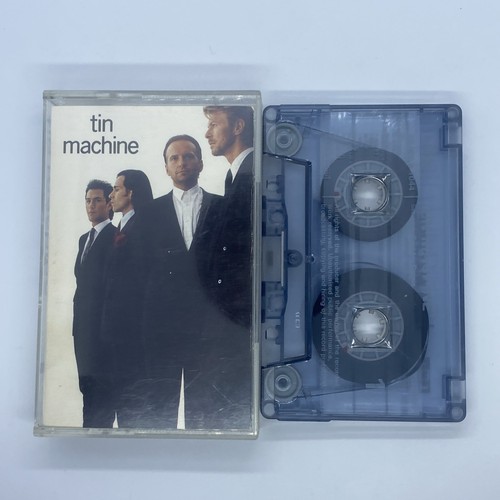 DAVID BOWIE TIN MACHINE CASSETTE Album EMI Alternative Hard Rock Pop UK - Picture 2 of 4