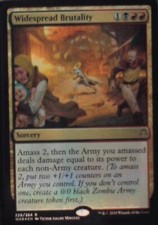 Widespread Brutality - War of the Spark: #226, MTG - Foil Nm R247