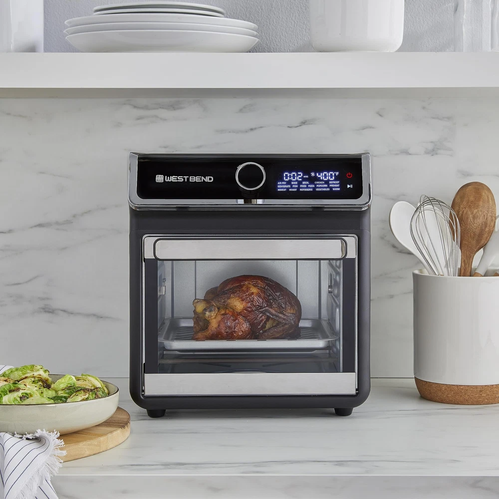 15-Quart Digital Air Fryer Oven with Easy-View Door & 16 Cooking Functions