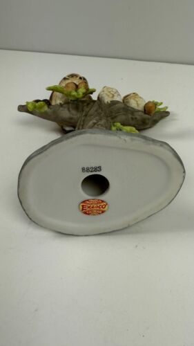 Vintage Enesco Mutter Eule und 2 Babys, #88283 - Bild 3 von 4