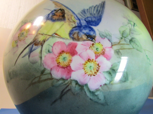 Vaso cuscino JPL Jean Pouyat Limoges firmato artista Schoenhut - Foto 15 di 17