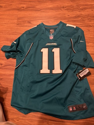 New Nike NFL On Field Jacksonville jaguars Jersey #17 size Large Teal Jags NWT