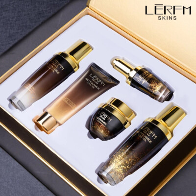 lerfm glutathione LERFM Skins Micotinamide Gold Foil Moisturizing Box Set Ships From USA