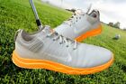 Nike F1 Impact 2 Technical Gray-Orange Women's Golf Shoes #776093-001 Size 8.5