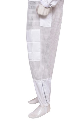 Traje de Apicultura 3 Capas Ventilado | Velo Redondo 360° | A Prueba de Picaduras + Guantes Gratis - Imagen 9 de 12