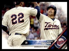 2016 Topps #308 Brian Dozier   Minnesota Twins