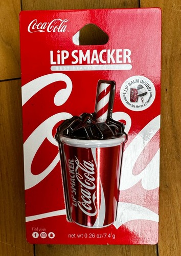 NEW Lip Smacker Coca-Cola Flavor Lip Hydration Balm Cruelty Free - Picture 1 of 6