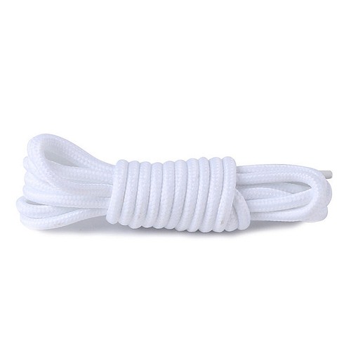Fat Shoelaces Thick Round  Shoelaces Solid Color For All Shoe Types Classic Rope - Picture 3 of 23
