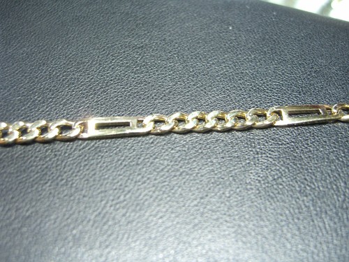 FINE SOLID 14 KARAT YELLOW GOLD LINK 27 GRAM NECKLACE 22" 5.5 MM WIDE NEW WOW - Picture 12 of 12