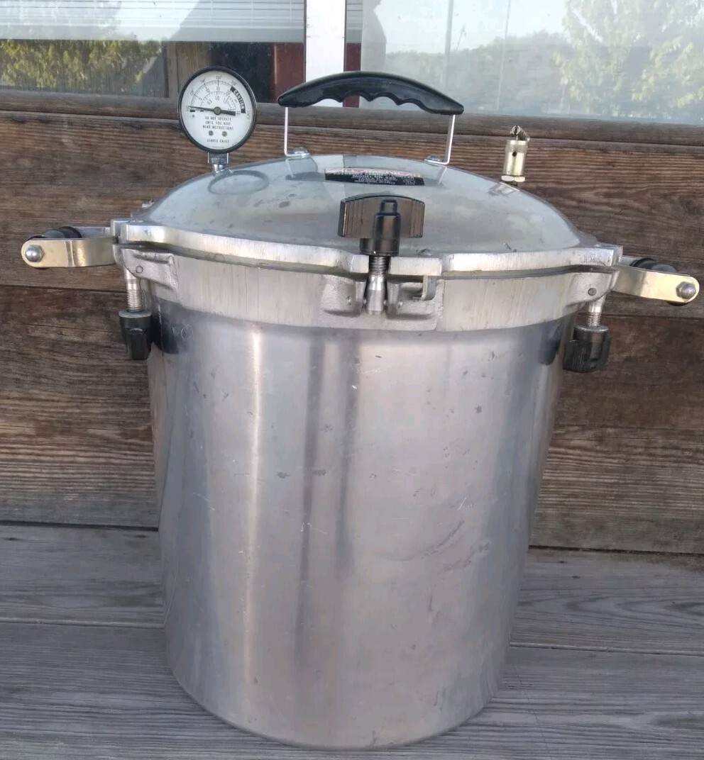 All American 930 Extra Large 30 Qt Pressure Cooker Canner Stovetop