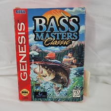 BASS Masters Classic (Sega Genesis, 1995) - CIB - TESTED