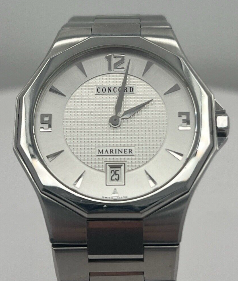 Concord Mariner Quartz 14.E7.1881 in Stainless Steel With