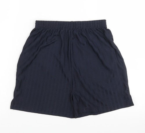 TU Boys Blue 100% Polyester Sweat Shorts Size 12 Years Regular