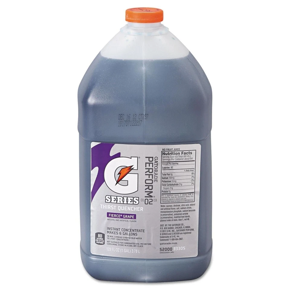 AABACO STORE GATORADE- FIERCE GRAPE- Thirst Quencher Instant Concentrate