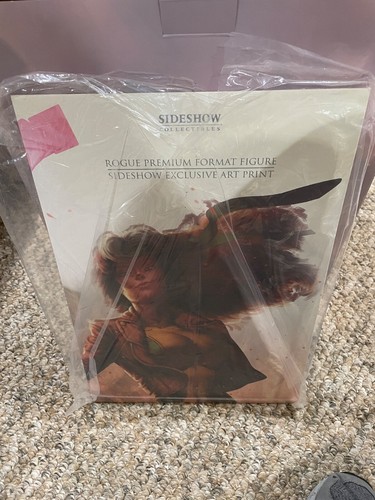 SIDESHOW ROGUE PREMIUM FORMAT STATUE EXCLUSIVE Additional Portrait & Print NEW - Picture 8 of 17