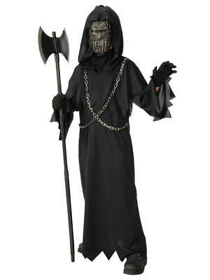 Horror Robe Costume with Chains Kids Nazgul Horror Robe Costume with Chains Kids Nazgul