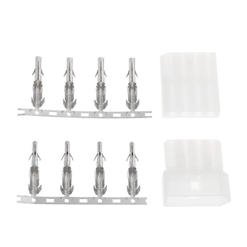 Antenna Tuner Connector 4 Pin Plug Male Female for ICOM AT-120 Radio Diy Kit - Afbeelding 6 van 9