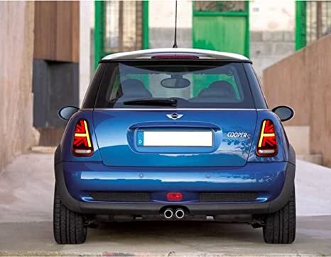 Coppia Luci Posteriore LED per BMW Mini R50 R52 R53 Cooper 2002-2006 Luci Posteriore Rosse - Foto 15 di 16