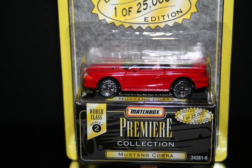 Matchbox 1995 #6 Premiere Collection Select Class Series 2 - Mustang Cobra - Picture 2 of 14