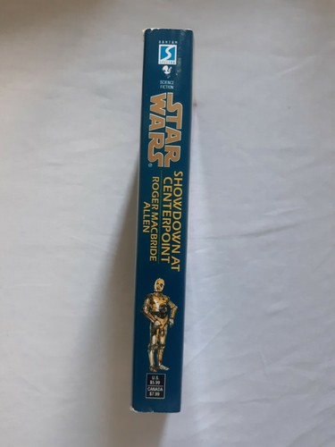 STAR WARS SHOWDOWN AT CENTERPOINT by Roger Macbride Allen paperback CORELLIAN #3 - Foto 3 di 6