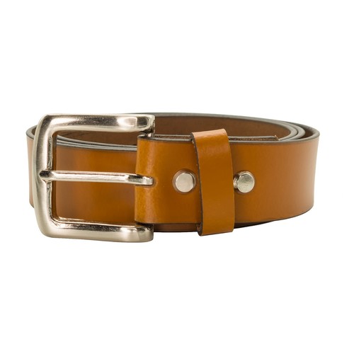 39mm Full Grain Cowhide Plain Black / Brown / Tan Size 30 - 60 Mens Leather Belt - Picture 32 of 40