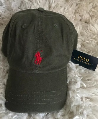 army green polo hat