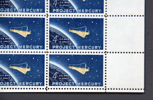 US Stamps 1962 Mint Sheet 4 cent "Project Mercury" Feb 20th MNH SC# 1193 B - Picture 6 of 6