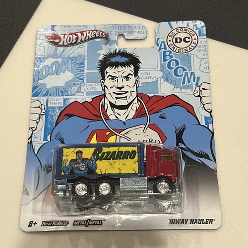 Bizarro Hot Wheels 2011 DC Comics Originals Hiway Hauler echte Fahrer VHTF - Bild 2 von 6