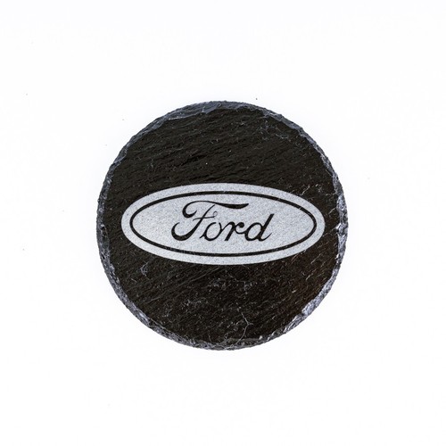 Engraved Slate Coasters Audi VW BMW Ford Mercedes Compatible Mancave Car Coaster - Picture 10 of 14