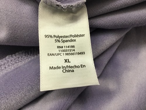 NWT JUICY COUTURE Velour OG Bling Tracksuit Hoodie Pants Lavendar 2pc XL - Picture 9 of 9