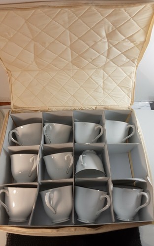 Vintage Fine China NIKKO White Band Of Platinum Tea Cup Total 11 Available - Picture 9 of 9