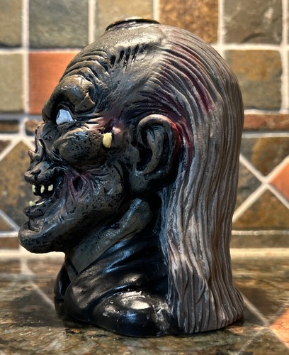 1999 Rubies Tales From The Crypt Cryptkeeper Candle Holders Pair Halloween - Picture 15 of 24