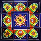 Almenar Mexican Tile Set Backsplash Mural