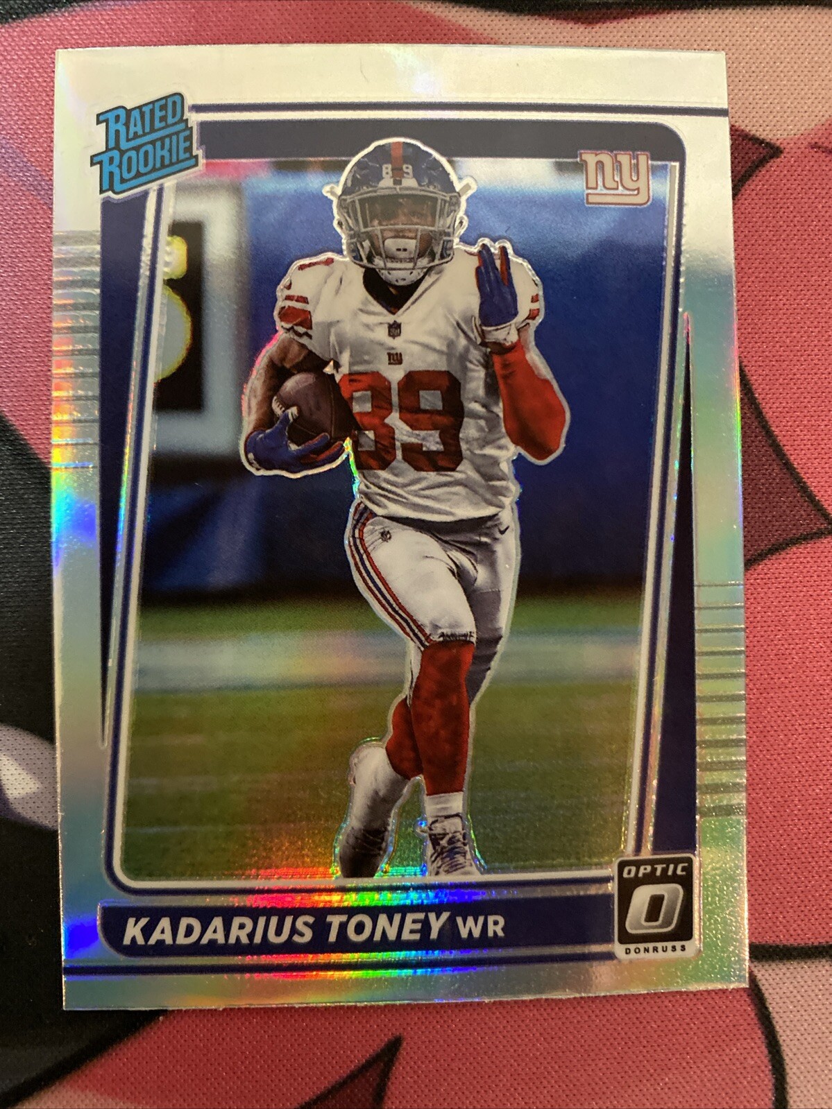 NFL 2021 Donruss Optic Football Silver RC Kadarius Toney #212