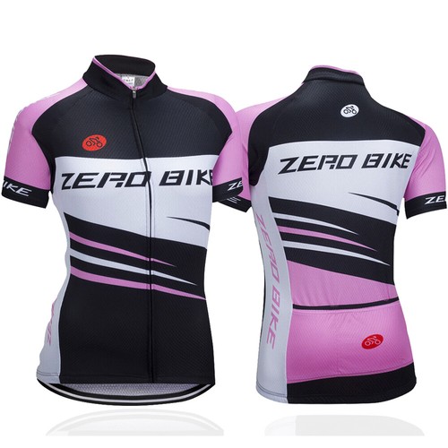 Women Sport Team Cycling Jersey Sets Bike Bicycle Top Short Sleeve Clothing - Picture 14 of 16