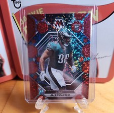 JALEN CARTER - RC Red Sparkle Prizm - 2023 Panini Mosaic