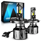 NOVSIGHT 9003 H4 LED Headlight Bulbs Kit 60000LM High/Lo Beam Super Bright White
