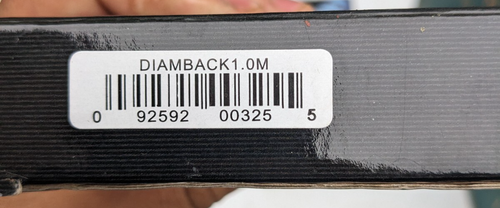 AudioQuest Diamondback RCA Audio Interconnect 1 Meter - Picture 3 of 3