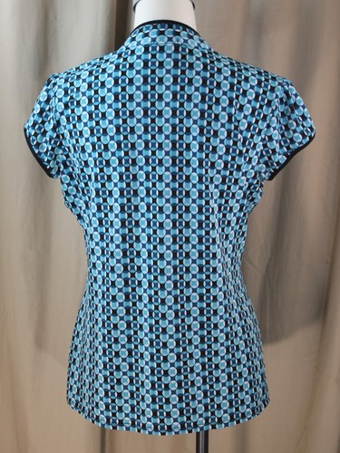 Maurices XL Teal Multi Peplum Knit Top - Picture 4 of 6