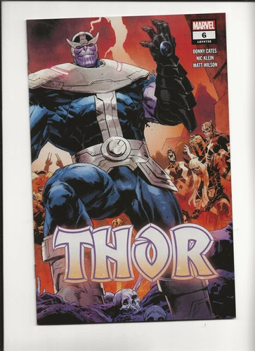 THOR #6  THANOS 2ND PRINTING VARIANT COVER MARVEL
