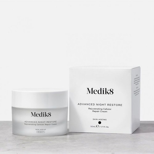 Medik8 Advanced Night Restore 50ml - Rejuvenating Multi Ceramide Night Cream - 第 1/7 張圖片