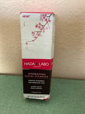 Hada & Labo Hydrating Facial Cleanser Gentle Foaming With Hyaluronic Acid 3.5oz
