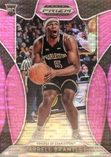2019-20 Panini Prizm Draft Picks Basketball Base #52: Jarrell Brantley Pink